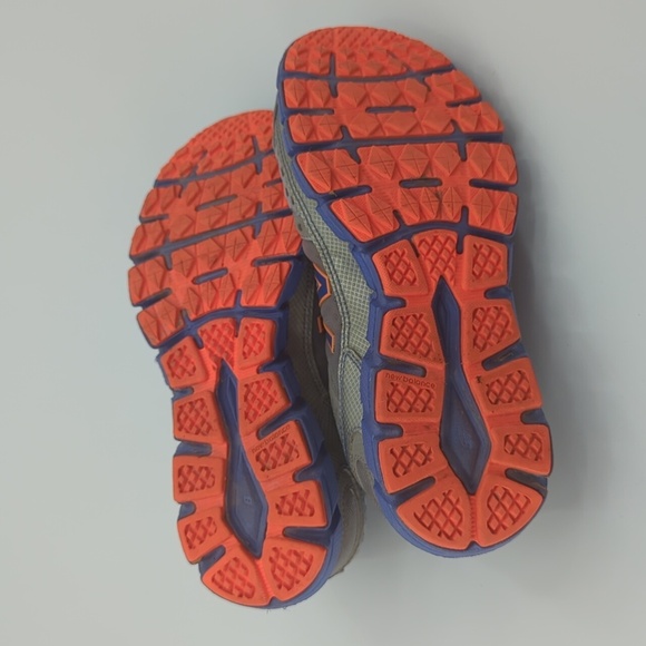 New Balance 750 v1 Running Athletic Shoe Purple Grey Orange Shoes - Picture 5 of 6